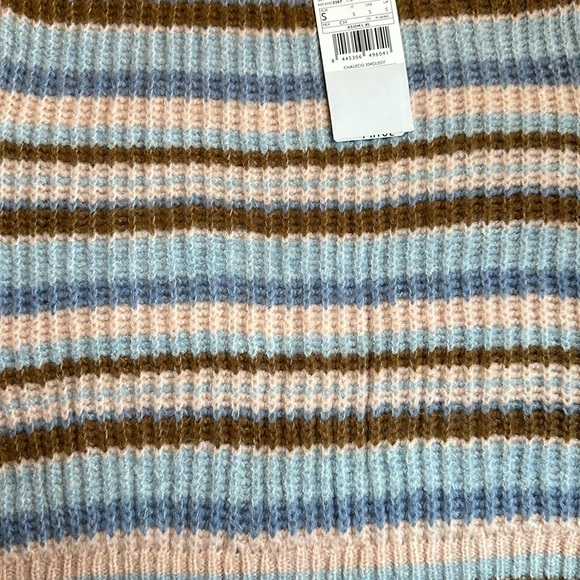 MANGO Multicoloured Knitted pastel Vest size S - Picture 3 of 6
